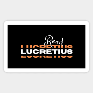 Lucretius, Roman philosopher Sticker